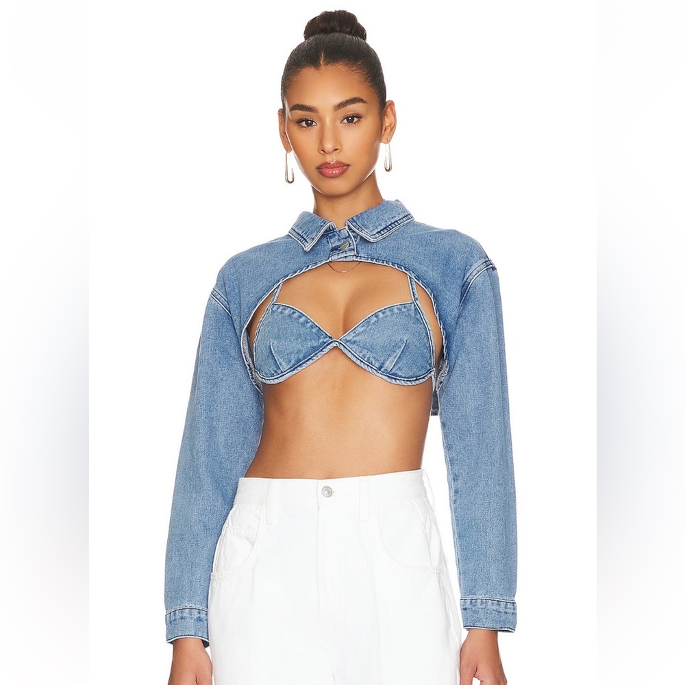 Super Down Denim Two-Piece